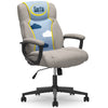 Serta Connor Office Chair Light Gray Microfiber