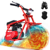 QEASET MB001 Gas Powered Mini Dirt Bike 99CC for Teens and Adults, 25MPH Off Road Motorcycle, Weight Support Up to 200 LBS - Black