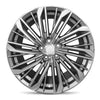 For 2023-2024 Nissan Altima 19 Inch Machined Face with Painted Inlay Gray Rim - OE Direct Replacement - Road Ready Car Wheel