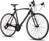 Hiland Road Bike,Shimano 14 Speeds,Light Weight Aluminum Frame,700C Racing Bike for Men