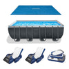 Intex 20' x 48" Ultra XTR Round Frame Above Ground Swimming Pool with Sand Filter Pump