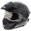CKX Mission Carbon Fiber Electric Shield Snowmobile Helmet Black 512393