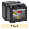 EverStart Platinum AGM Power Sport Battery, Group Size T16L 12 Volt, 260 CCA
