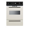 24" Wide Gas Wall Oven, White