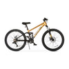 24" Ozark Trail FS.1 Epictrail Full Suspension Mountain Bike, For Teens and Adults, Heights between 4'6"-5'6", Silver