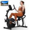 MERACH Recumbent Exercise Bikes for Home Sit Down Stationary Bicycle Magnetic 8 Levels Resistance Indoor Cycling Bike with Free APP