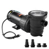 BENTISM Swimming Pool Pump, 2HP 115V, 1500W Single Speed Pumps for Above Ground Pool w/ Strainer Basket, 5400GPH Max. Flow, Certification of ETL