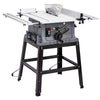 Wpond 1800W, 15A 10in Portable Table Power Saw, 5000 RPM