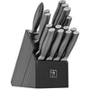 J.A. Henckels International Graphite 14-pc Self-Sharpening Knife Block Set