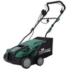 16 inch Garden Scarifier, Segmart 15Amp Electric Powered Walk-Behind Lawn Dethatcher with 58QT Large Collection Bag, 2-in-1 Walk-Behind Lawn Scarifier for Healthier, Lush Green Lawn