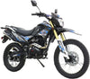 X-Pro Brand New Hawk Dlx 250cc Dirt Bike, 5 Manual Transmission Electric/Kick Start, 21"/18" Wheels