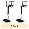 Spalding 60-Inch Portable Basketball Hoop with Acrylic Backboard, Screw Jack Lift & Arena Slam Rim-Outdoor Play