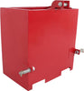 labwork 3 Point Hitch Ballast Box 800 lbs Tractor Ballast Box with 2 Receiver Replacement for 3 Point Category 1 Tractors