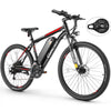 Gocio 26" Electric Bike, 350W Electric Bike for Adults 19.8MPH Electric Mountain Bike, LCD, Lockable Suspension Fork, 374.4Wh 36V Battery UL2849, 21-Speed Mountain E-Bikes Adult Electric Bicycle