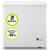 DEMULLER 3.5 Cu. ft Chest Freezer Small Freezers with Top Open Door Freestanding Black