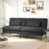 COMHOMA Cloud Comfort Convertible Futon Sofa Bed, Gray
