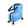 20" Children's Ride-On Luggage with Safety Belt Matte Finish, Silent Wheels, Spacious Compartment for Ages 3-12  travel suitcase
