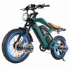 3000W(Peak) Motor 35MPH SMARTRAVEL ST202 Electric Dirt Bike for Adults,52V50AH Dual Battery Ebike, 92+ Miles Range,20" Motorcycle Tire UL2849 Certified, Full Suspension