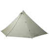 Peregrine Boreal 4-Person Floorless Tent with Pole, Great for Ultralite Backpacking, White