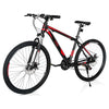 26 Inch 21 Speed Explorer Red Black Mountain Bike