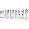 GearWrench 10-Piece Metric Stubby Flex Ratcheting Wrench Set