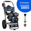 Westinghouse 3000 PSI, 2.3 GPM Gas Pressure Washer with 4 Quick Connect Tips