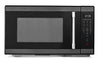 Hamilton Beach 1.1 cu ft Countertop Microwave Oven, Black and Stainless Steel