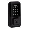 Kwikset Halo Touchscreen Wi-Fi Smart Deadbolt Hardware Lock with Smartkey Satin Nickel