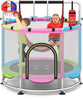 OLAKIDS 55" Trampoline for Kids Enclosure Net Heavy Duty for Boys Girls Outdoor Indoor