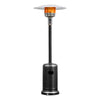 Costway 50000 BTU Propane Patio Heater Standing Steel with Wheels Grey