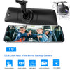 Auto-Vox T9 Backup Rear View Mirror Camera 9.35'' 1080P Full Touch Screen Night Vision for Truck Car Recorder Stream Media DVR
