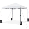 Renwick 8x8 Ft Instant Pop Up Canopy with One Push To Lock Setup Mechanism, Blue
