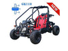 Tao Tao GK110 110cc Gas Go-Kart Youth Automatic with Reverse Red