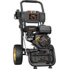 BLUBERY 3600 PSI Gas Pressure Washer, 2.7 GPM, 212CC, High Power Washer with Hose, Soap Tank & 5 Nozzles, Black