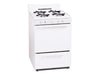 Premier SCK100OP - 24 Inch Freestanding All Gas Range with Open 3 cu. ft. Total Oven Capacity in White