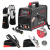 YesWelder 135A Flux Welding Kit, Includes Welder, Gloves, and Wire, Black