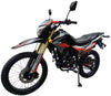 RPS Hawk DLX 250 cc EFI Fuel Injection Enduro Dirtbike gas Bike Hawk EFI Deluxe Gas Motorcycle - Choose your color