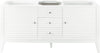 James Martin Vanities 210-V59d Linear 59" Double Free Standing Wood Vanity Cabinet Only -