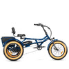 Addmotor M-360II Semi-Recumbent Electric Trike, 85MI, Fat Tire 3 Wheel Electric Bike for Adults, 750W 48V 20Ah Electric Tricycle for Seniors, 20" Electric Trike with Speed Differential, Green