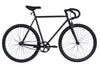 Wonder Wheels Fixed Bike 700C 57Cm Hi-Ten Steel Frame Side Pull Brake Alloy Black Rims 700C*1.5*14G*32H*H30 Black Spokes, Tire: Black. - Matte Black & Black