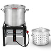 Feasto 80 quart Seafood Boil Pot Kit with Electronic Ignitor