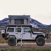 Jiadrooe Rooftop Tent Hard Shell - Rooftop Tent for Van Jeep SUV Truck Car Tents for Camping, Car Roof Tent Hard Shell Roof Top Tent Camping Waterproof, Windproof, Sturdy,2-3 People Tent