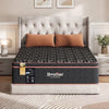 Bestier 14" King Size Gel Memory Foam Mattress with Plush Pillow Top for Side Sleeper, CertiPUR-US Certified, Black