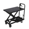 M optimized Hydraulic Lift Cart, 1100Lbs Capacity Manual Scissor Lift Table 33.5inch Lifting Height