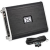 NVX VADM4v2 4-Channel Class D Amplifier 1000W Peak 500W RMS 2/4-ohm Stable High/Low Pass X-Over