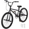 KFFKFF BMX Cycle, Freestyle Bike with 20-Inch Wheels, BMX Racing Cycle with 360° Rotator and Four Pegs, Suitable for Novice to Skilled Riders, BMX Bikes for Teens and Adults