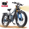 Dual Motors AWD 2000W Electric Bike for Adult 26'', UL2849 48V 30AH Removable Battery E-mountain bike 4.0 Fat Tire up to 35MPH&120Miles Long Range Off-road Ebike Beach Dual Hydraulic&Brakes E-Bicycle