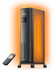 Dreo Oil Filled Radiator, Electric Radiant Heaters for indoor use Large Room with Remote Control, Child Lock, 4 Modes, Overheat & Tip-Over Protection, 24h Timer, Digital Thermostat, Quiet, 1500W