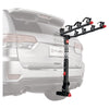 Allen Sports Locking 4-Bicycle Hitch Rack, Fits 2" Receiver Hitch, 140 lbs. Capacity, Black