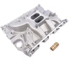 Mustrod Aluminum Dual Plane Intake Manifold Satin 7105 for Ford FE 390, 406, 410, 427 & 428ci